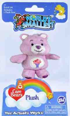 World's Smallest Care Bear - Cheer Bear - New in Package