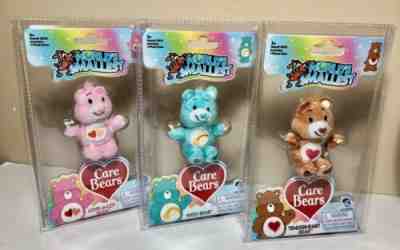 Worlds Smallest Care Bears Plush Includes Love-A-Lot, Tender Heart, Wish 3â?tall