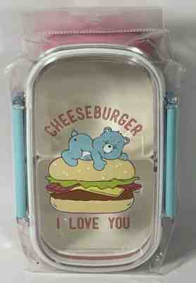 NIP Care Bears Bedtime Bear ??cheeseburger I Love Youâ? storage Container Lunchbox