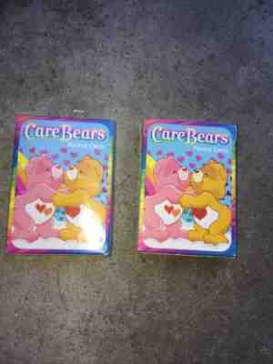 2003 Care Bears Deck Playing Cards ~ 2 Standard Decks 1 Sealed