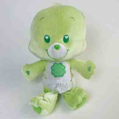Nanco Care Bear Baby Cubs Irish Shamrock Good Luck Bear Plush Stuffed Toy 13