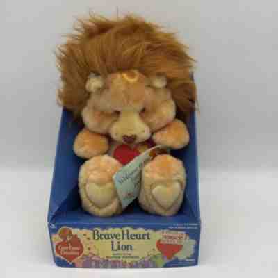 New Vintage Stock~Kenner 1985 Care Bear Cousins BRAVE HEART LION Never Opened!