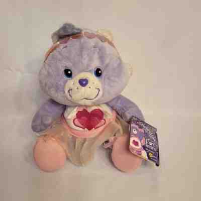 RARE Care Bears Fantasy Harmony Bear Celebration 2005 9in Original Heart Design
