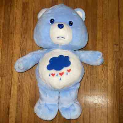 2002 ð??§ï¸ Jumbo 26â? Grumpy Care Bear Plush Rare Vintage Cloud