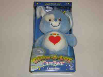 Care Bears Glow-A-Lot Loyal Heart Dog Plush Doll - New
