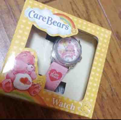 Care Bear Wrist Watch Pink New Japan