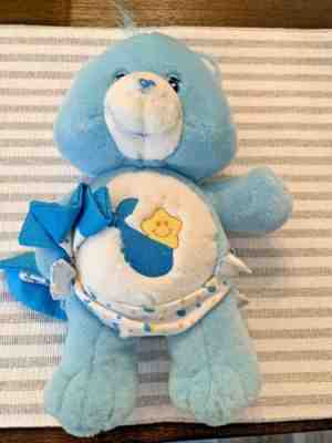 2003 Talking Care Bears Baby Tugs Plush Bear Play Along 11â? EUC Needs Batteries