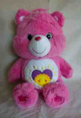 Care Bears Shine Bright Pink Stuffed Plush Jumbo 14