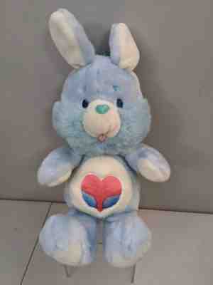 Swift Heart Rabbit Vintage original release 1984 Care Bear Cousin stuffed animal