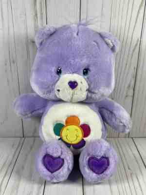 Care Bear Harmony Talking Bear 13â? Purple Plush Doll Toy. Makes A Sound