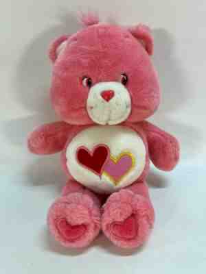 2003 Care Bears Love-A-Lot Bear Talking Singing Motion Plush Pink Toy 13