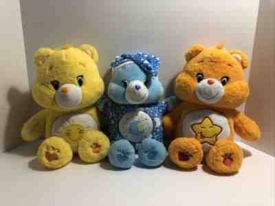 Care Bears Lot Plush Funshine Laugh Lot Bedtime Light Up Musical Stuffed Animal