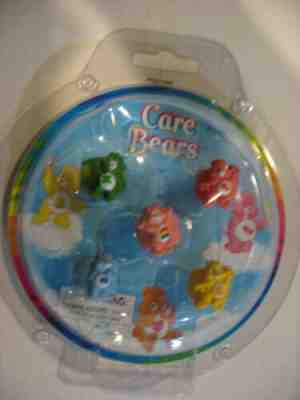 CARE BEARS ring lot 5 UNOPENED rare 2003 TRISTAR Care Bear 5 in. by 5 in.