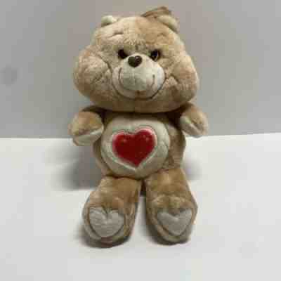 Vintage 1983 Kenner Care Bears Tenderheart Bear Plush Stuffed Animal 13â? Toy