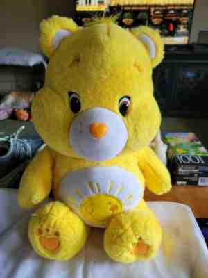 Care Bears 2015 Large Funshine Yellow Sunshine Plush Bear Stuffed Animal 20