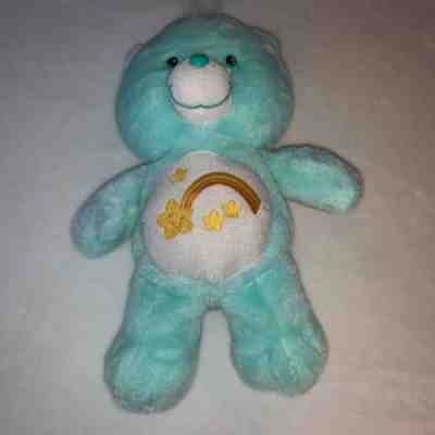 2003 Care Bears Wish Bear Glow-A-Lot Star Buddy Plush Teddy 13