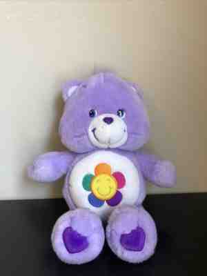 2003 Care Bears Harmony Bear Purple Plush 13