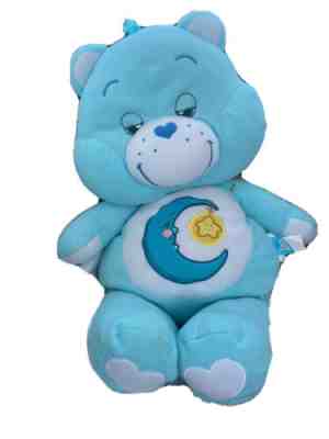 Care Bear Sleepy Bedtime Plush Pillow Extra Large Cuddle Doll RARE With Tag