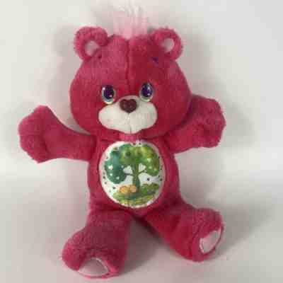 Vintage 1991 Kenner Care Bears Friend Bear Pink Rare Environmental Care Tree