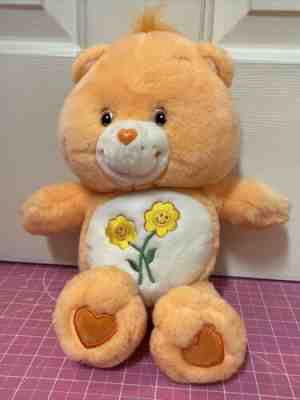 2003 Care Bears Friend Bear Plush Flowers Friendship Play Along 13â?