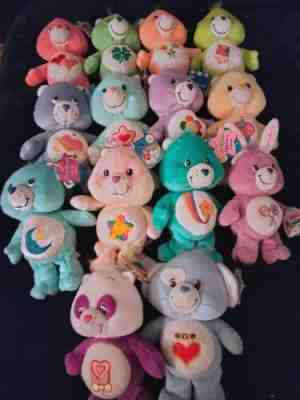 NWT 2002-2004 collector's edition Plush TCFC Care Bears Lot of 14 toys