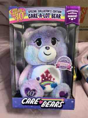 40th Anniversary Care Bear Collector Editions! Both Shimmer And Sparkle Together