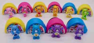 Care Bears Surprise Collectible Mystery Figures Lot Of 10 Complete Series 2 Set