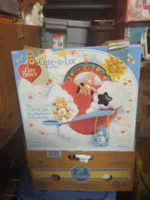 Care Bears Care-a-Lot Playset Complete 1983 Brand New NEW RARE. Vintage Kenner
