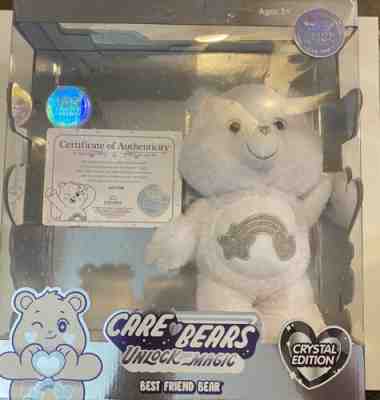 Care Bears Best Friend Bear - Crystal Edition - Limited Edition - Brand New