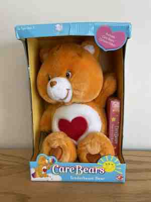 Care Bear Tenderheart With VHS NIB 2002