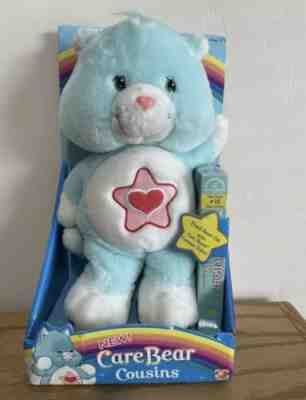 Care Bear Cousins Proud Heart Cat With VHS 2004