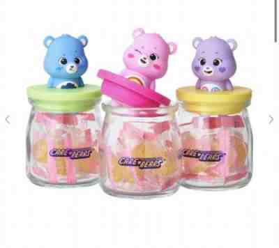 Care Bear Towel Candy Bottle 3pc Set New