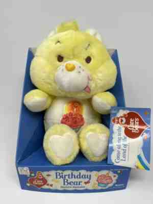 Vintage 1984 Care Bears Birthday Bear Plush Toy 13â? Kenner Cupcake New In Box