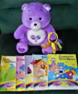 Care Bear Share a Story - bear, 5 books, all 5 cartridges! - NOW just $85.00