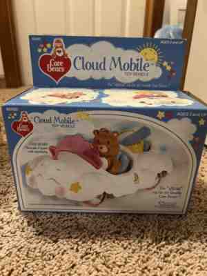Vintage Care Bears Cloud Mobile Toy Vehicle New In Box Kenner