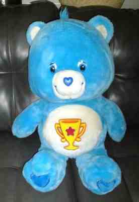 Super Rare Vintage 2002 Large Champ Care Bear Blue 26