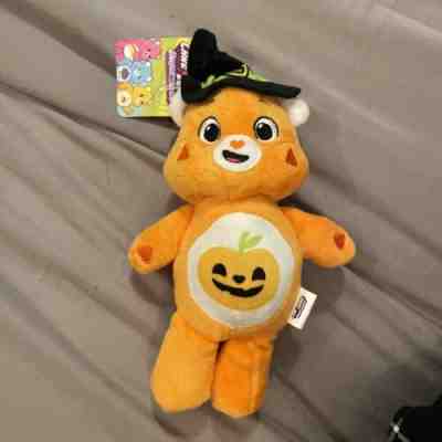Care Bear Unlock the Magic Halloween Pumpkin Plush Pet Toy Trick Or Sweet NWT
