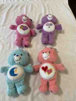 RARE Care Bears 2004 SPECIAL EDITION Lot Of 4 FLUFFY LIL BEAR 10â? NWT NOS S2