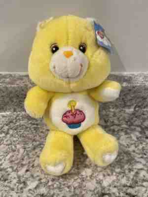 20th Anniversary yellow Birthday Care Bear 10 inch