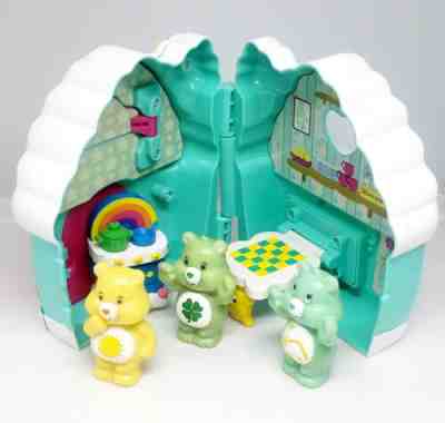 Care Bears Care-A-Lot Wish Bear Play House Set - 2003 Play Along Toys