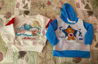 Vintage Care Bear Toddler Clothing, Lot of 2 pieces, EXCELLENT CONDITION