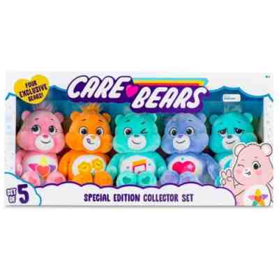 Care Bears 40th Anniversary Exclusive 9-Inch Plush 5-Pack