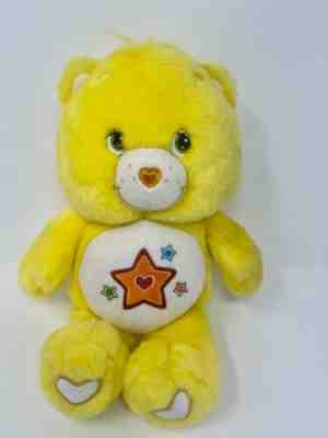 2006 Rare Care Bears Glow A Lot Superstar Yellow Bear Glows In The Dark 13