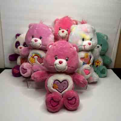 LOT OF 6 CARE BEARS & COUSINS ALL FROM 2003/2004 Singing And Talking - Untested