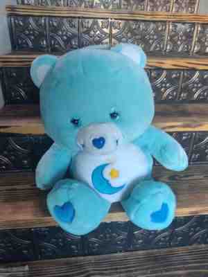 Care Bears Bedtime Bear Jumbo 25â? Inch Stuffed Plush Good Night Moon Star 2002