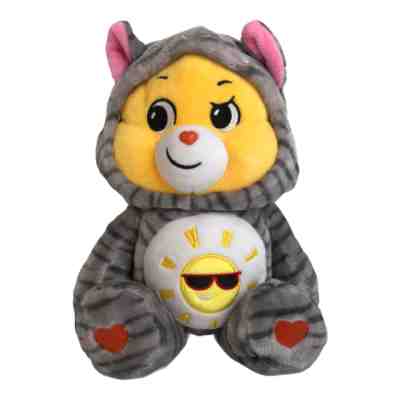 Care Bears Hoodie Friends Collector Set Funshine Cheer Grumpy Plush Bear 3 Pack