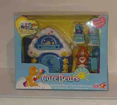 Care Bear Bedtime Bear House Playset w/ 2 care bear figures and accessories