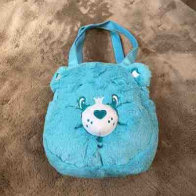 Care Bears Wish bear Face handbag Plush Doll Bear character shooting star