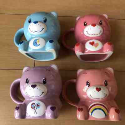 Care Bear Mug 4pc Collections Set New