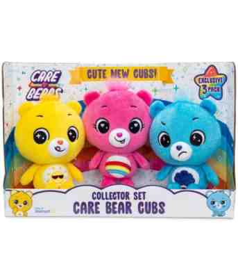 Care Bears 40th Anniversary Care Bear Cubs 9-Inch Plush 3-Pack